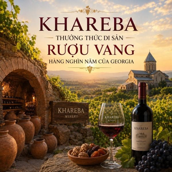 Khareba Georgia – Di Sản Rượu Vang Hàng Nghìn Năm | HaloBay