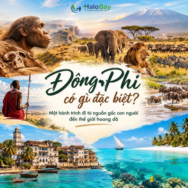 Đông Phi có gì đặc biệt? Một hành trình đi từ nguồn gốc con người đến thế giới hoang dã
