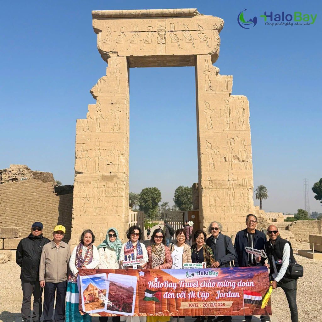 ĐOÀN KHÁCH AI CẬP - JORDAN HALOBAY TRAVEL
