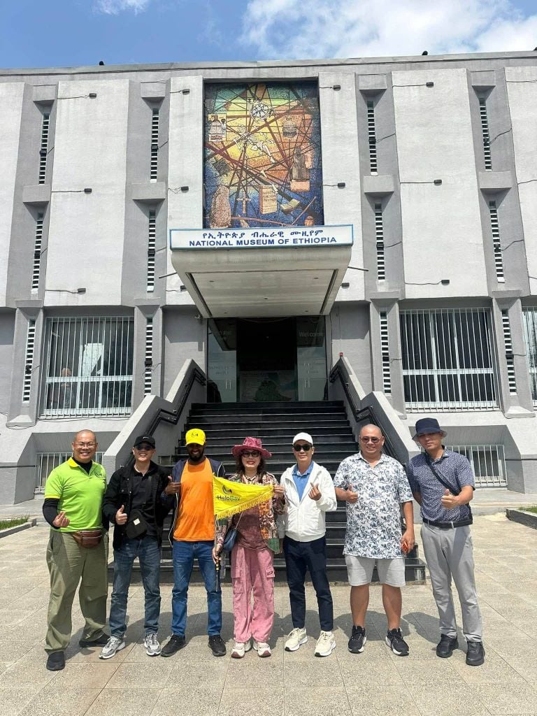 National Museum of Ethiopia và Lucy trong tour Jordan Ai Cập Ethiopia