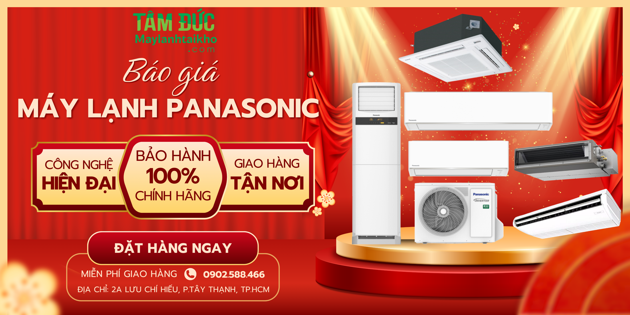 Máy lạnh Panasonic Chính hãng -  Giao hàng tận nơi - Mới nhất 2026