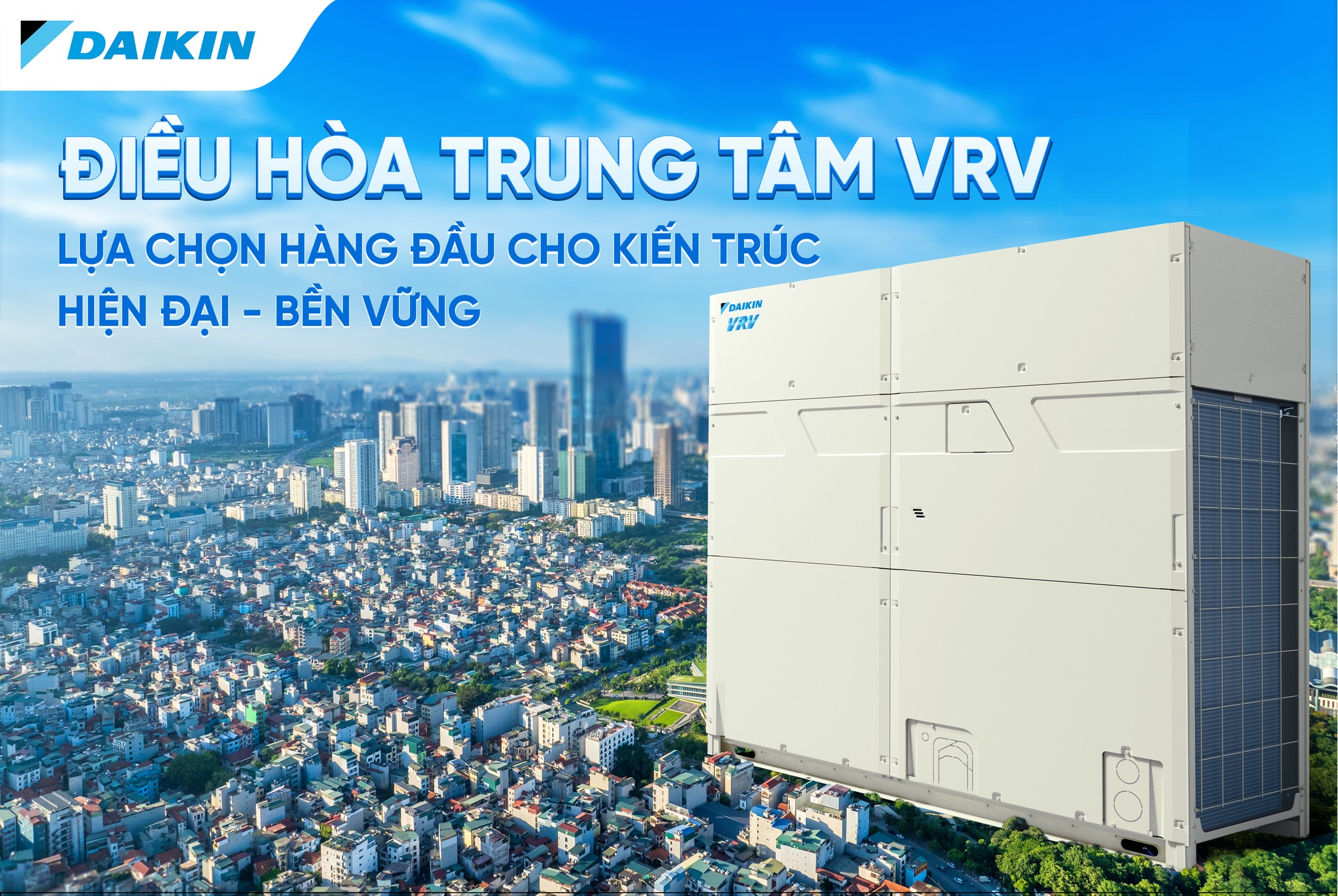 Điều hòa trung tâm VRV Daikin cho công trình - Máy Lạnh Tại Kho
