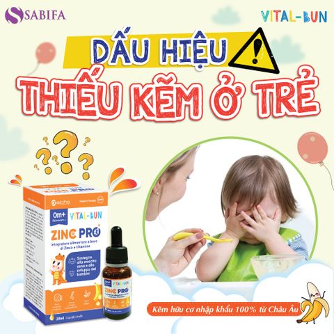DẤU HIỆU CẢNH BÁO TRẺ BỊ THIẾU KẼM