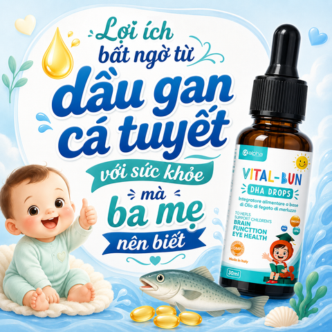 Dầu gan cá tuyết: 6 lợi ích sức khỏe ba mẹ nên biết