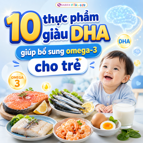 10 thực phẩm giàu DHA giúp bổ sung omega-3 cho trẻ
