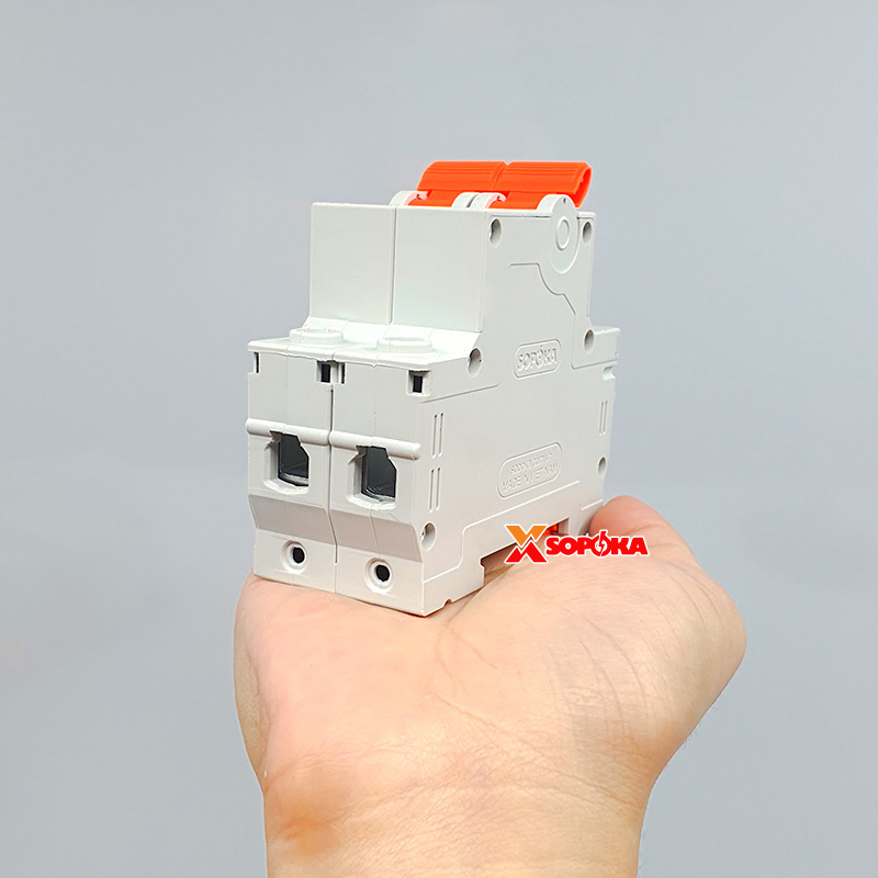 Aptomat 1 Pha MCB Tép 2P M24 SOPOKA