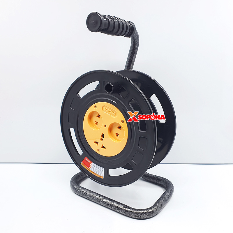 Ổ Cắm Điện Rulo Công Trường Siêu Chịu Tải Không Dây RU3500W SOPOKA