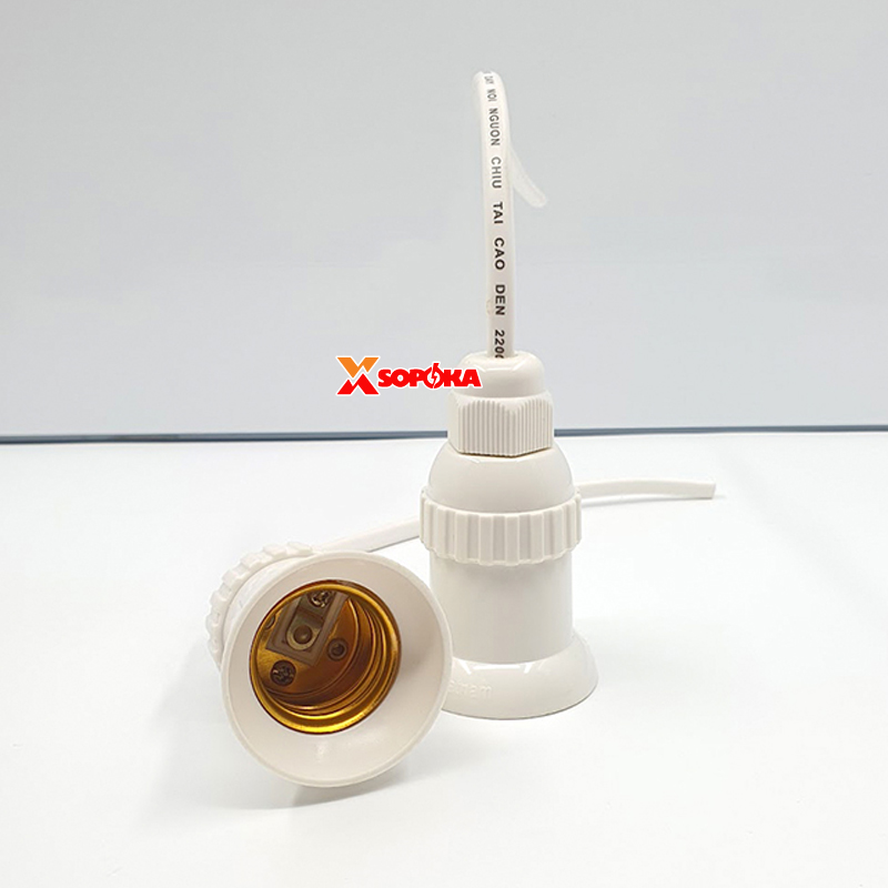 Đui Đèn Chịu Mưa Ngoài Trời E27 – ĐCM-3 / ĐCM-4 SOPOKA