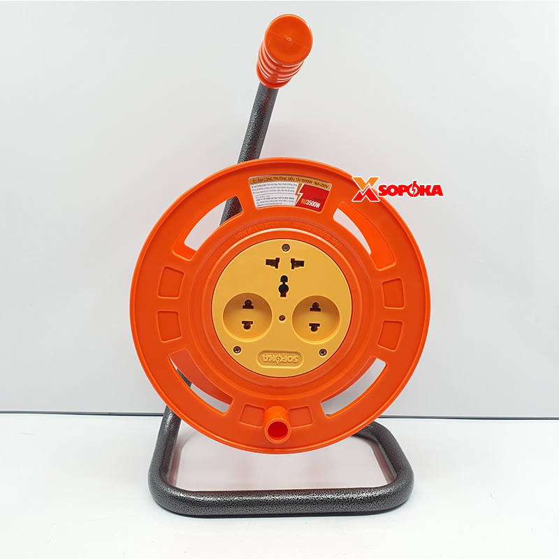 Ổ Cắm Điện Rulo Công Trường Siêu Chịu Tải Không Dây RU3500W SOPOKA