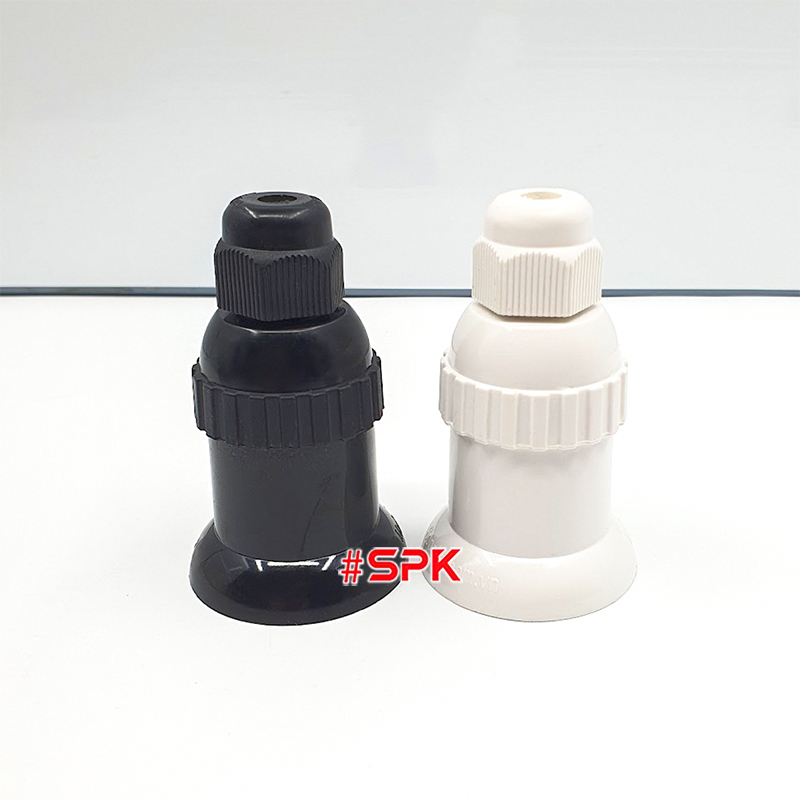 Đui Đèn Chịu Mưa Ngoài Trời Ren Vặn Xoáy Kích Cỡ E27 ĐCM-5 ĐCM-6 SOPOKA