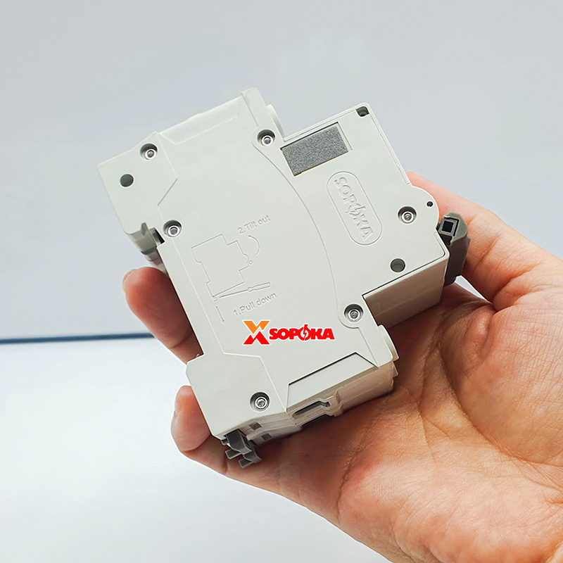 Aptomat 1 Pha MCB Tép 2P M17 SOPOKA