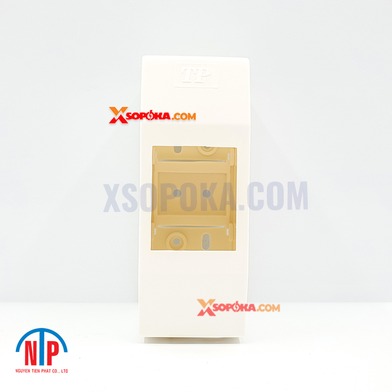 Hộp CB 1 pha 2P Tiến Phát – hộp gắn nổi bảo vệ CB/MCB 2 tép cho hệ thống điện dân dụng.