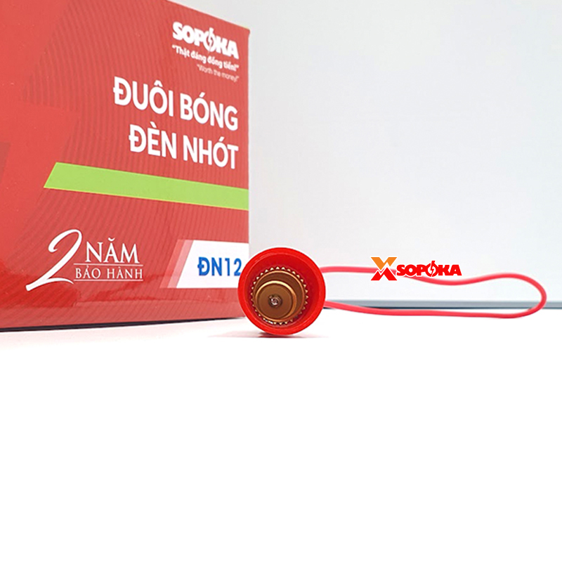 Đui Bóng đèn cà na Bóng đèn trái ớt Bóng nhót kích cỡ E12 DN12 SOPOKA