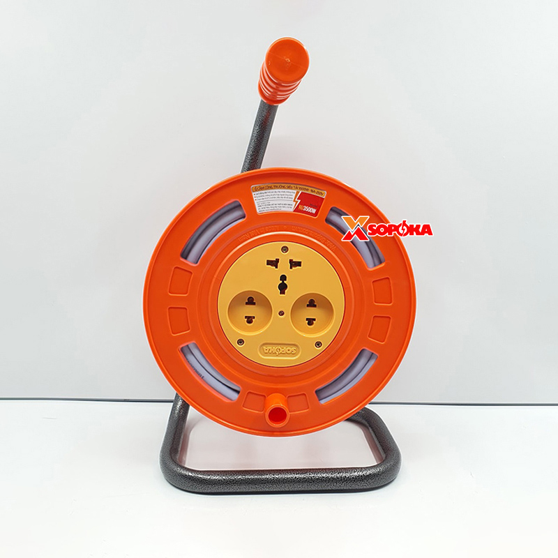 Rulo Cuộn Dây Điện 2x2.5 Công Suất 3500W 16A LION DAPHACO SOPOKA