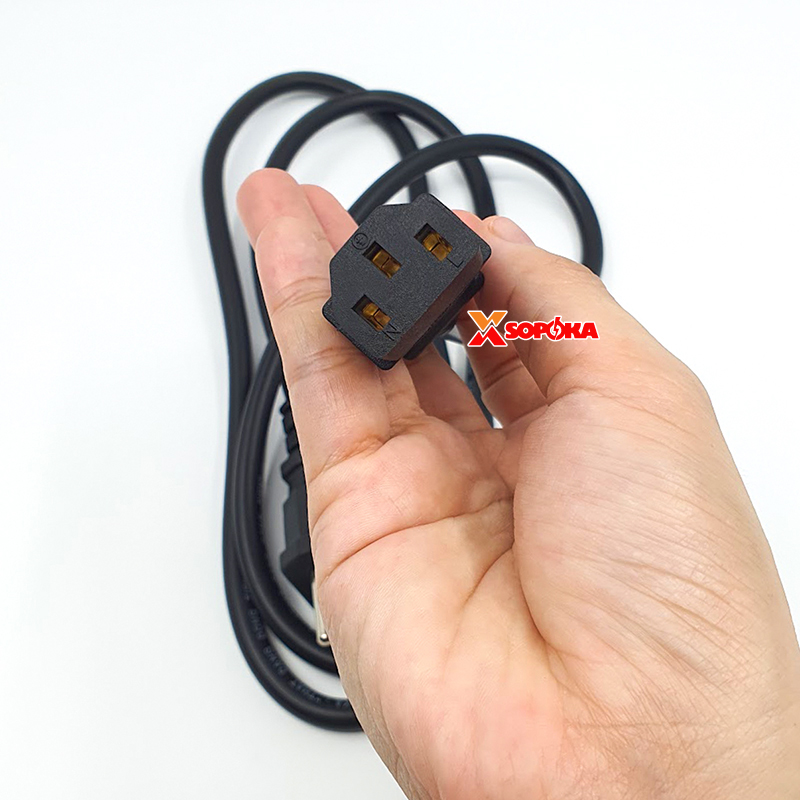Dây Nguồn Đa Năng SOPOKA Máy Tính, Máy In, Nồi Cơm, Bếp Từ, Ấm Siêu Tốc, Nồi Lẩu Điện N11 2200W