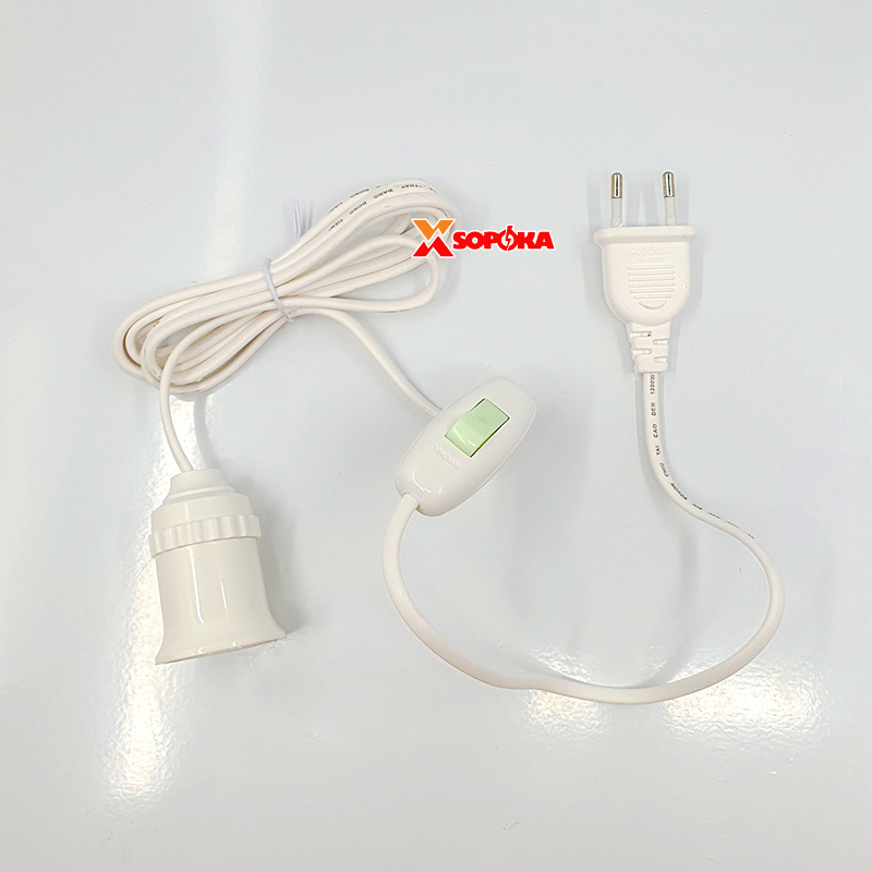 Bộ Dây Đui Đèn Led Có Công Tắc ĐS6 ĐS7 SOPOKA
