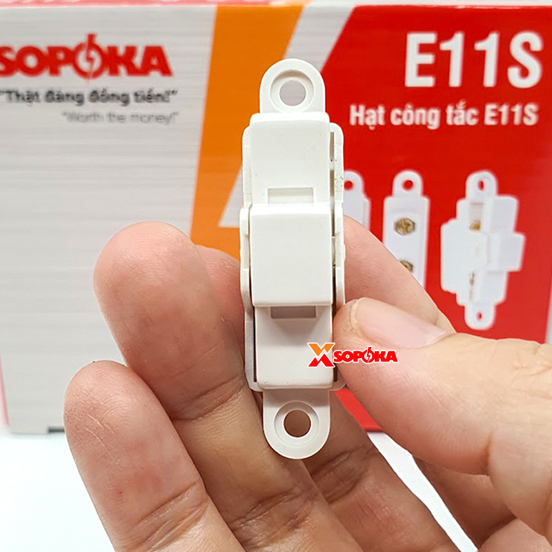 Hạt Công Tắc Điện Cao Cấp Dòng E SOPOKA – E11S