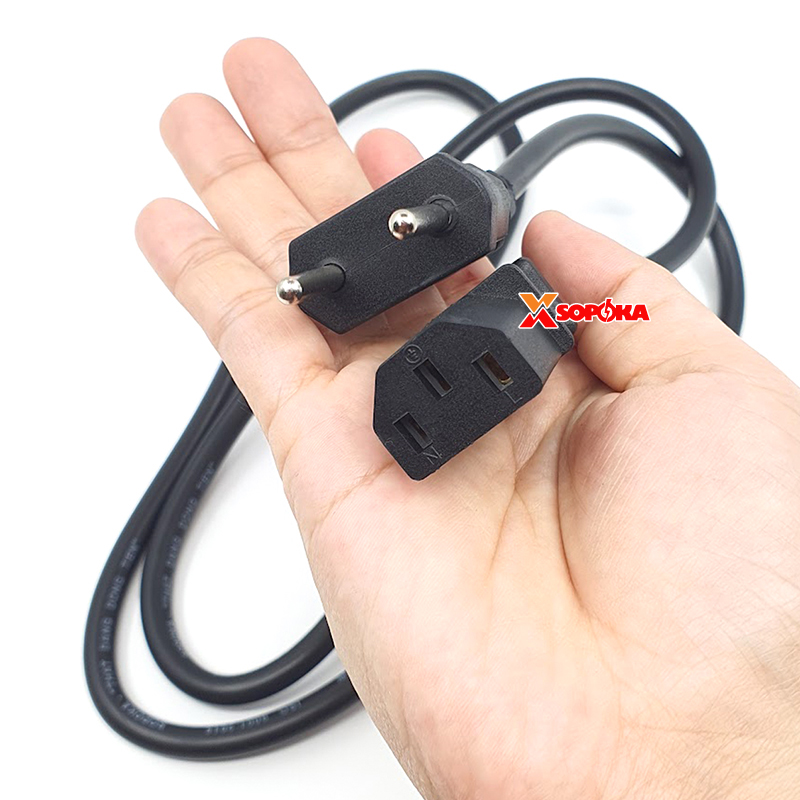 Dây Nguồn Đa Năng SOPOKA Máy Tính, Máy In, Nồi Cơm, Bếp Từ, Ấm Siêu Tốc, Nồi Lẩu Điện N11 2200W