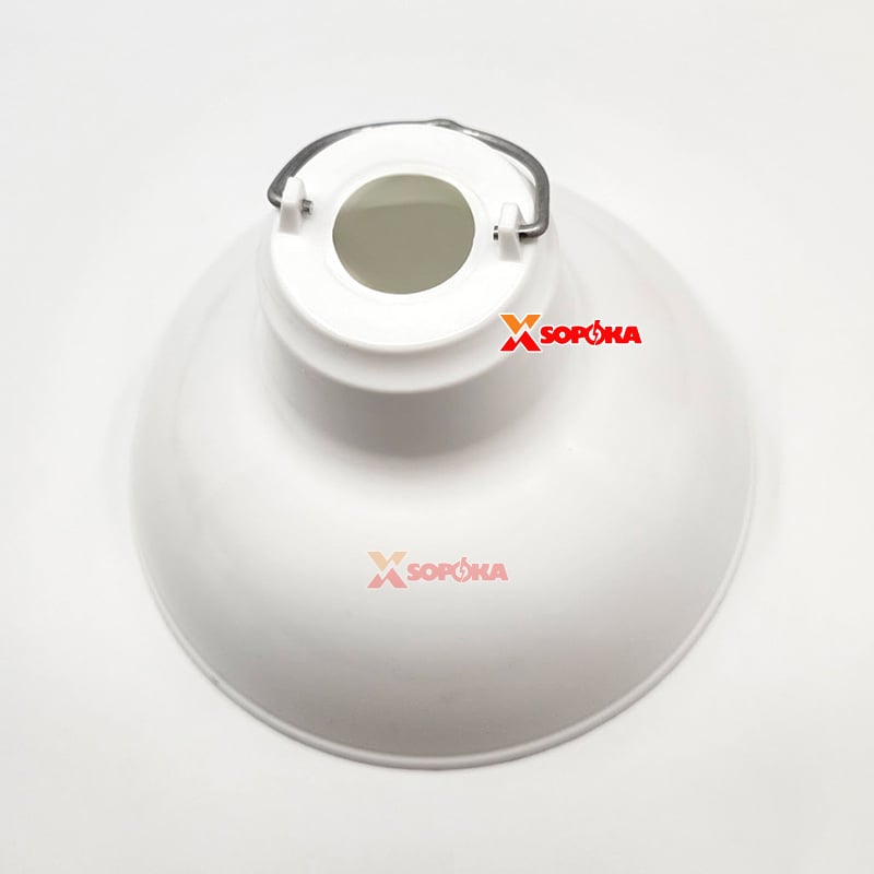 Chóa Đèn (Chao Đèn) Nhựa Có Móc Treo M200 Chống Vỡ Chống Mưa Chịu Nhiệt SOPOKA