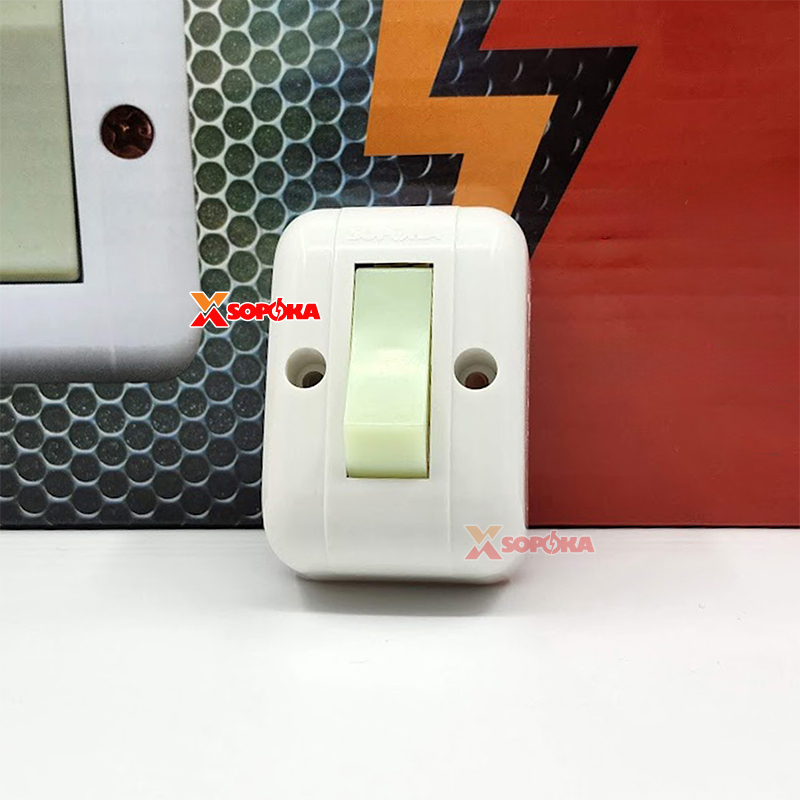 Công Tắc Rùa Táp Lô 1 Chiều 2 Cực ST1 SOPOKA