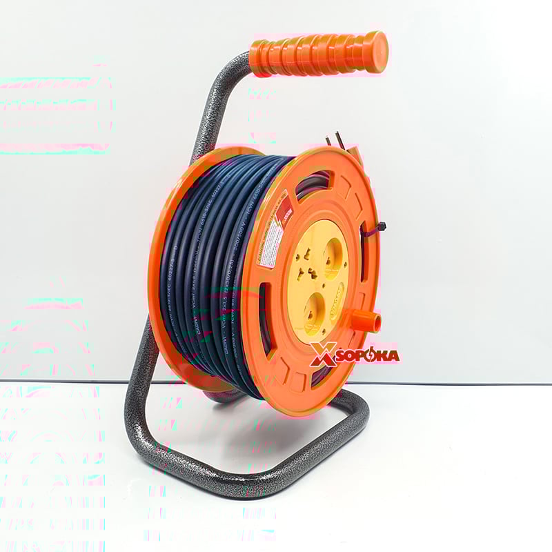 Rulo Cuộn Dây Điện SOPOKA Ráp Dây 2x1.5 CADIVI VCmt Tròn 2 Lớp Vỏ, Công Suất 3500W