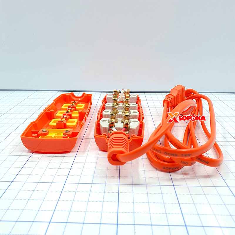 Ổ Cắm Điện 3000W Siêu Chịu Tải Có Dây 4S-3000W SOPOKA