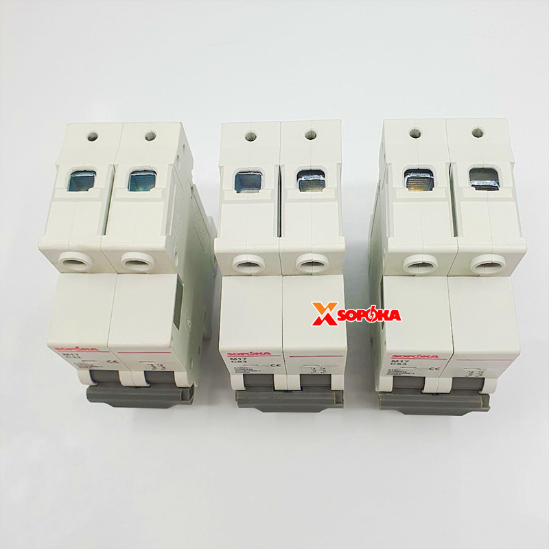 Aptomat 1 Pha MCB Tép 2P M17 SOPOKA
