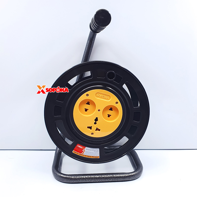 Ổ Cắm Điện Rulo Công Trường Siêu Chịu Tải Không Dây RU3500W SOPOKA