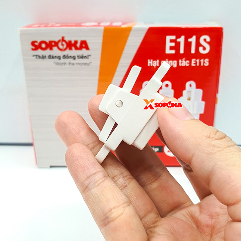 Hạt Công Tắc Điện Cao Cấp Dòng E SOPOKA – E11S