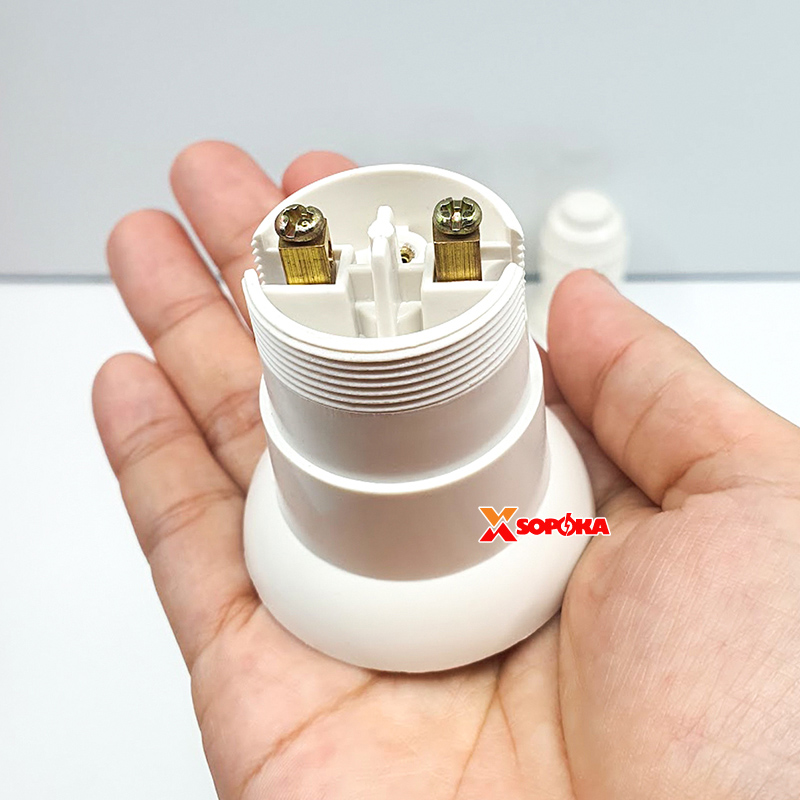 Đui Đèn Chịu Mưa 2 Kiểu Lắp Dây ĐCM-1 SOPOKA