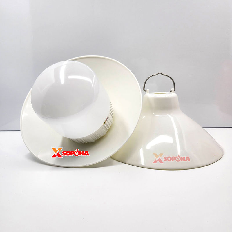 Chóa Đèn (Chao Đèn) Nhựa Có Móc Treo M280 Chống Vỡ Chống Mưa Chịu Nhiệt SOPOKA