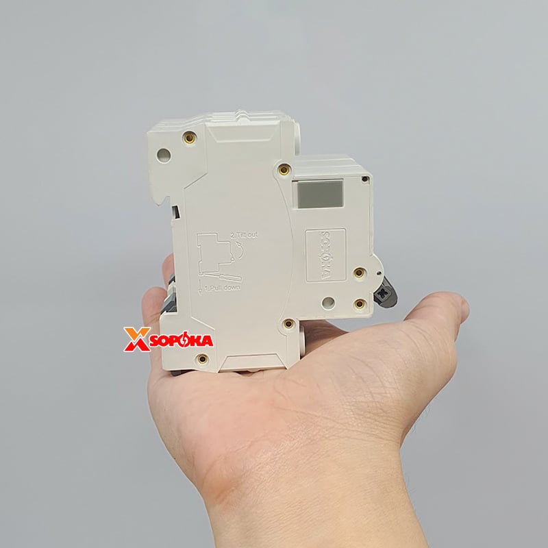 Aptomat 3 pha MCB 3P M17 SOPOKA