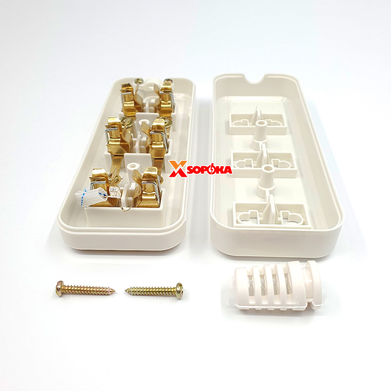 Ổ Cắm Điện 3 Ổ Không Dây 2200W 3D-0 3S-0 SOPOKA