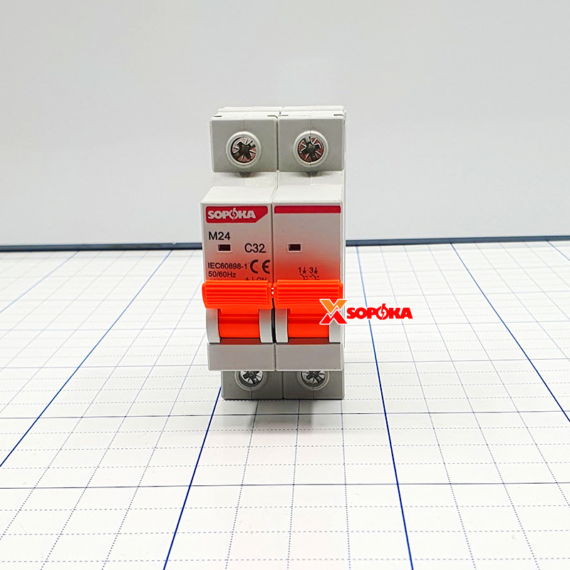 Aptomat 1 Pha MCB Tép 2P M24 SOPOKA