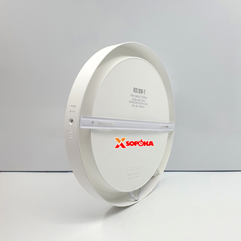SOPOKA Bóng Đèn LED Ốp Trần RS18W-T Chiếu Sáng 25.000 Giờ, Tiết Kiệm Điện 80%