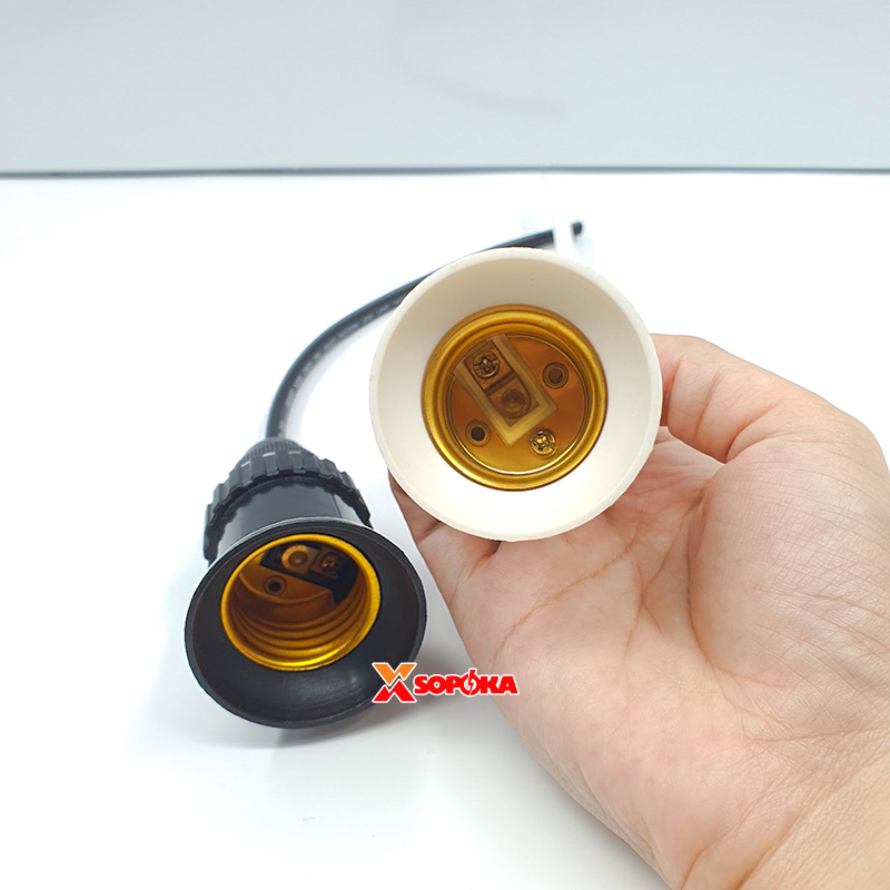 Đui Đèn Chịu Mưa Ngoài Trời E27 – ĐCM-3 / ĐCM-4 SOPOKA