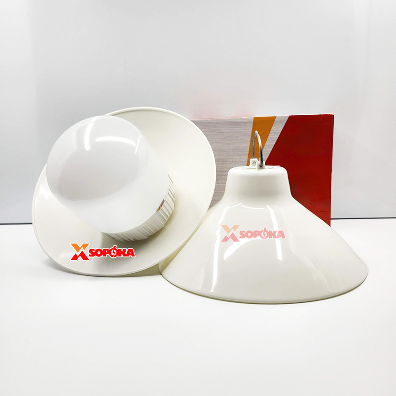 Chóa Đèn (Chao Đèn) Nhựa Có Móc Treo M280 Chống Vỡ Chống Mưa Chịu Nhiệt SOPOKA