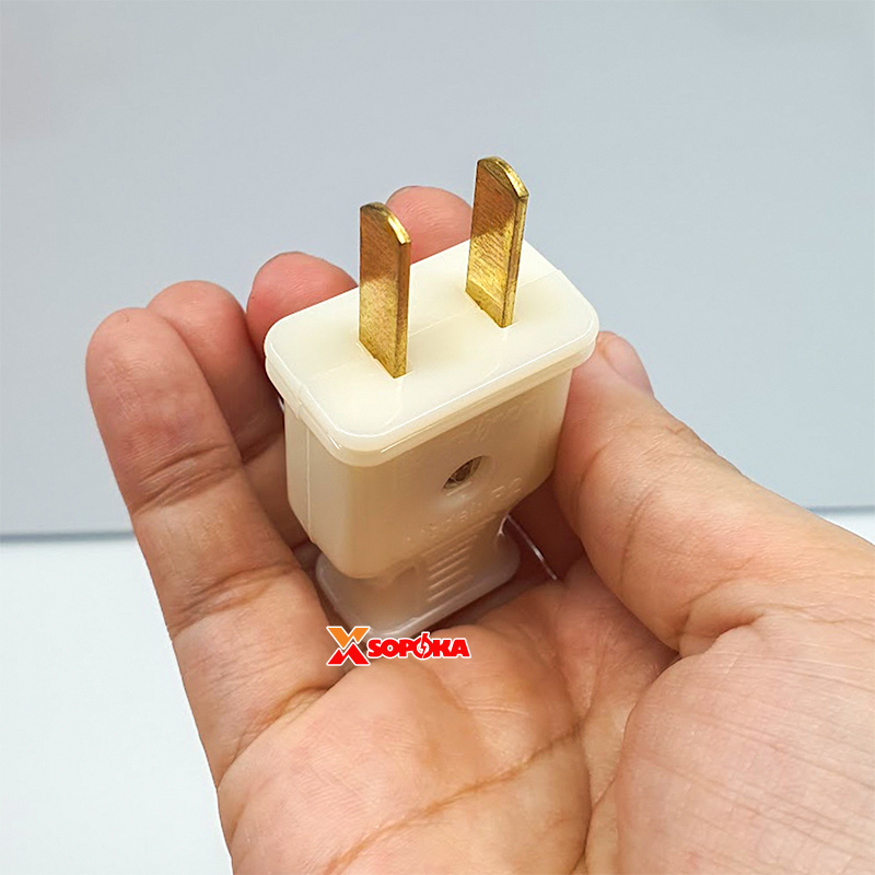Phích Cắm Điện Dương Chân Dẹt Chống Vỡ P2 SOPOKA