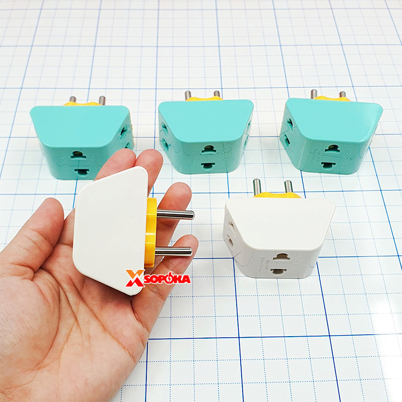 Đầu Nối Chia Điện 3 Cửa 2200W P11 SOPOKA