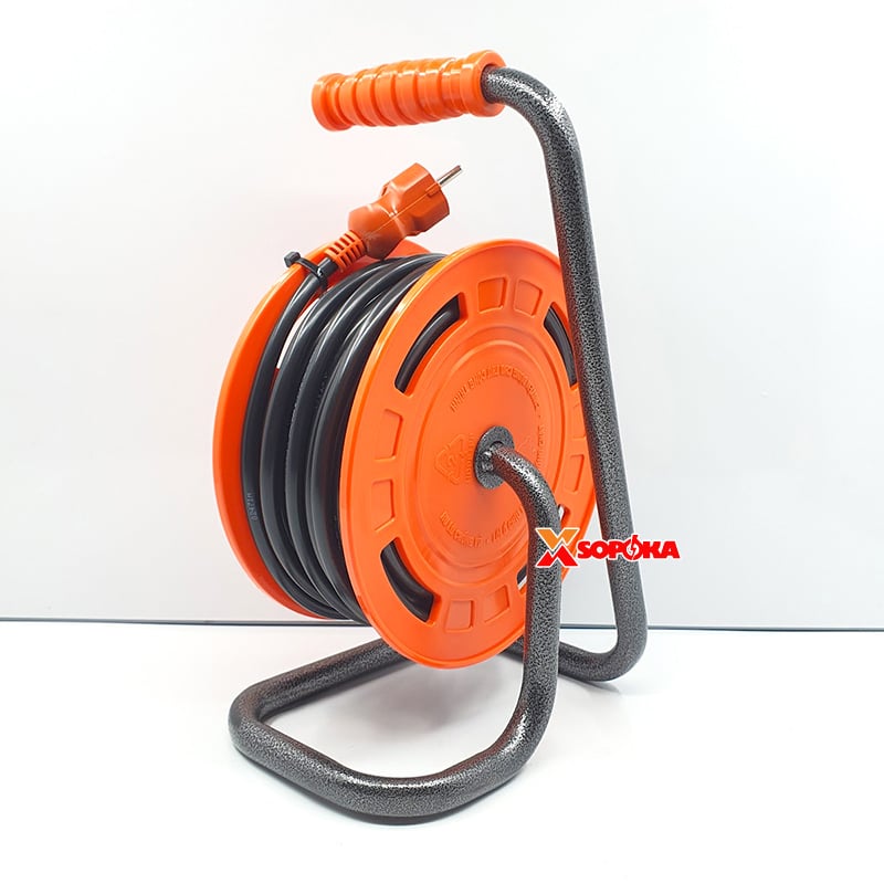 Rulo Cuộn Dây Điện SOPOKA Ráp Dây 2x2.5 CADIVI VCmt Tròn 2 Lớp Vỏ, Công Suất 3500W