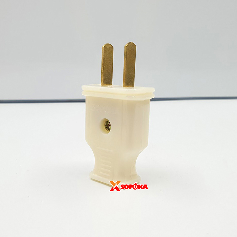 Phích Cắm Điện Dương Chân Dẹt Chống Vỡ P2 SOPOKA
