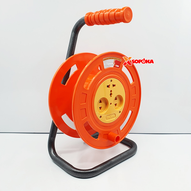 Ổ Cắm Điện Rulo Công Trường Siêu Chịu Tải Không Dây RU3500W SOPOKA