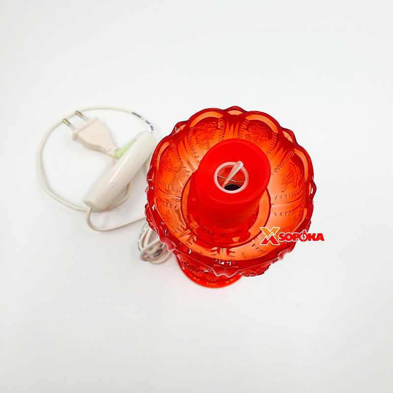 Cốc Nến Điện Hoa Sen SOPOKA HSC01 Thân Cao Có Phích Cắm Và Công Tắc