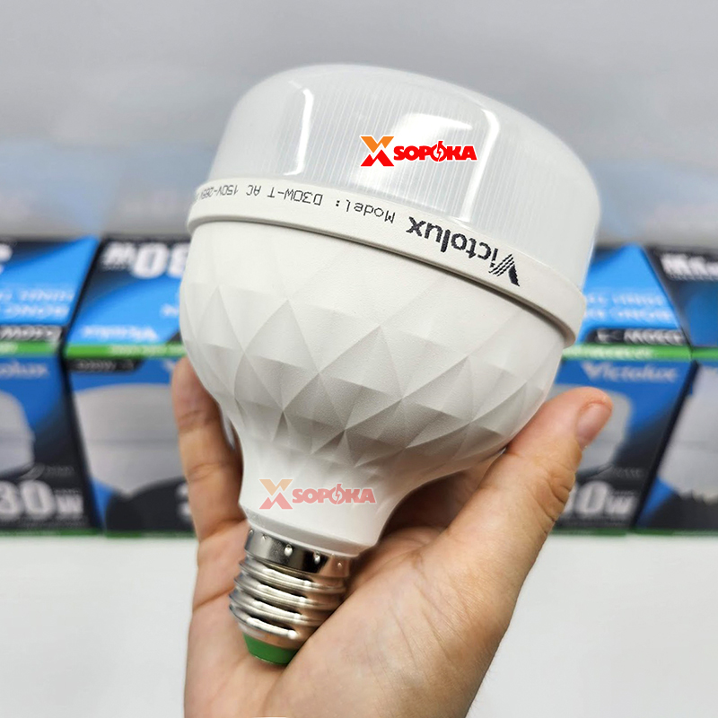 Bóng Đèn LED Hình Trụ Victolux (SOPOKA) 20W – 30W – 40W – 50W – 60W
