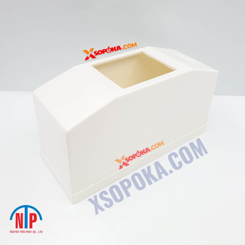 Hộp CB 1 pha 2P Tiến Phát – hộp gắn nổi bảo vệ CB/MCB 2 tép cho hệ thống điện dân dụng.