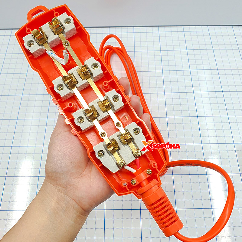 Ổ Cắm Điện 3000W Siêu Chịu Tải Có Dây 4S-3000W SOPOKA