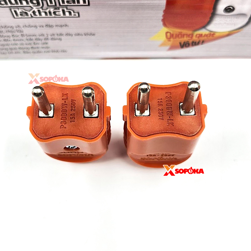 Phích Cắm Điện Dương Chịu Tải 3000W P3000WLK SOPOKA