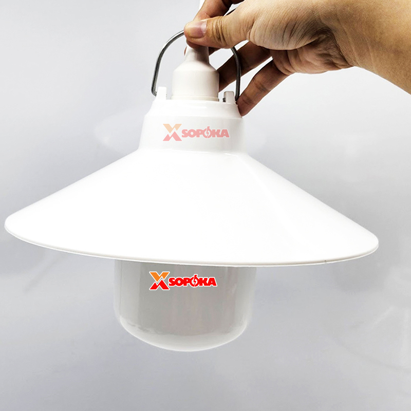 Chóa Đèn (Chao Đèn) Nhựa Có Móc Treo M250 Chống Vỡ Chống Mưa Chịu Nhiệt SOPOKA