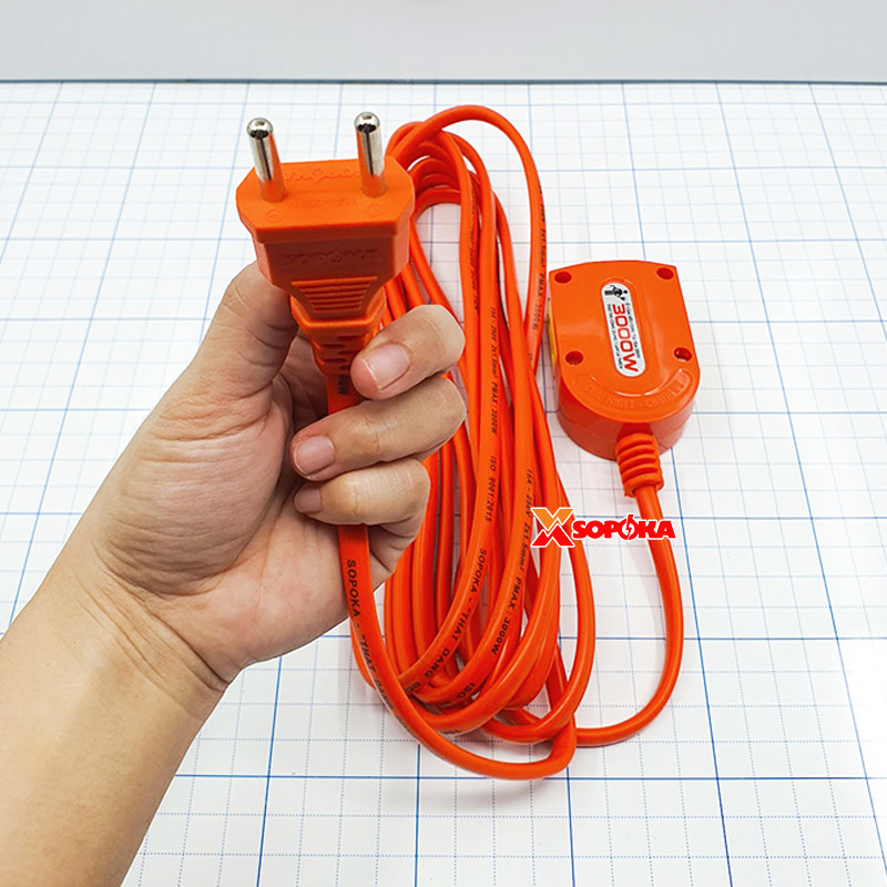 Dây Nối Nguồn S3000 Siêu Chịu Tải 3000W Dòng S SOPOKA