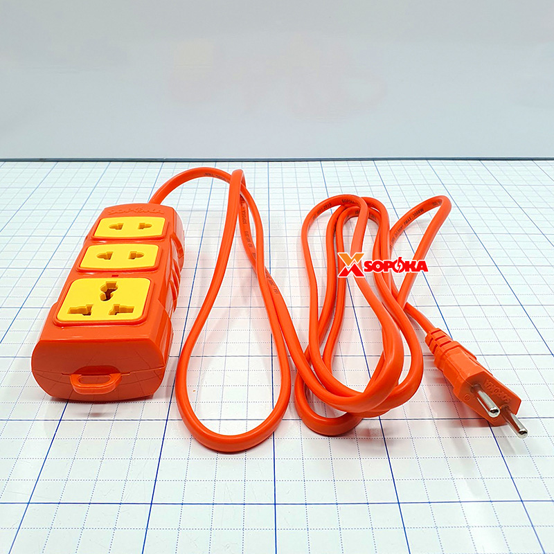 Ổ Cắm Điện 3 Lỗ Công Suất 3000W Siêu Chịu Tải T3000W SOPOKA